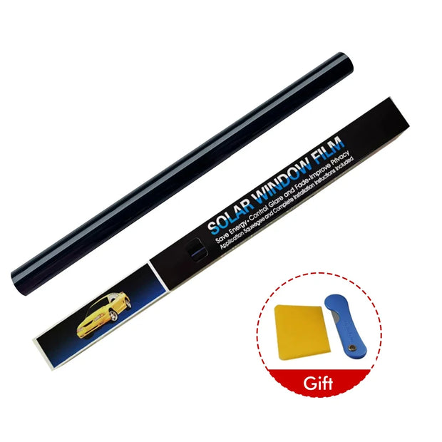 50cmx3/6m Car Window Privacy Tint Film Auto Vinyl Anti Look Glass Sticker Foils Ceramic Summer Solar UV Protector Mirror Films