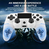 Wireless Gamepad with 6-Axis Gyroscope – PC Joystick with Touchpad, Dual Vibration for PS4/PS3/PC