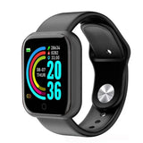 Smart Watch Y68 – fitness tracker color screen display