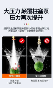 Wireless High-pressure Water Gun Household Portable Multifunctional Cleaning Machine Tool Pesticide Spraying Car Washing 24V
