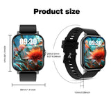 1.83-Inch Smart Watch, HD Display, Wireless Calling and Message Reminders