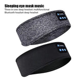 Bluetooth Sleep Headband – Wireless Music Headscarf with Built-in Speakers