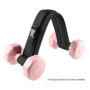 GOBYGO Weight Belt Dumbbell Weight Belt Adjustable Weight Training Safety Hip Thrust Weight Belt Gym Glute Bridge Assisted Belt