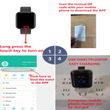 Smart Watch for Men & Women – Message & Fitness Monitor Bracelet