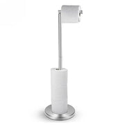 Freestanding Stainless Steel Toilet Paper Stand