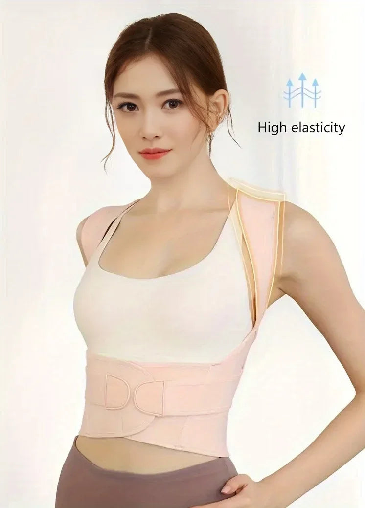 Posture Corrector for Women and Men – Adjustable Shoulder Brace, Back Straightener