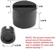 Floor Slotted Car Jack Rubber Pad Frame Protector Adapter Jacking Tool Pinch Weld Side Lifting Disk For Audi Mercedes Ford Lada