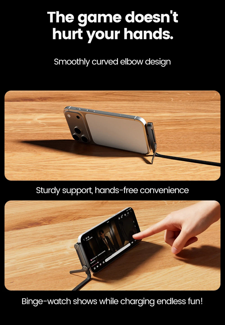 240W USB-C Fast Charging Cable – USB-C connectors detail