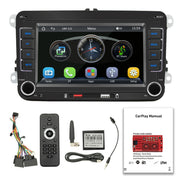 7 Inch Car Stereo MP5 Player Touchcreen BT AM/FM Radio Receiver with Android Auto Carplay Support Hands-Free Calling USB Charge