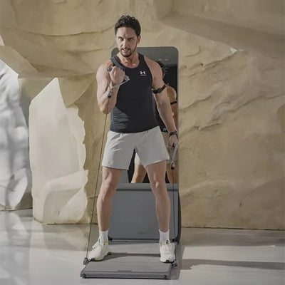 Home Gym Cable Training Station – 43-Inch Display
