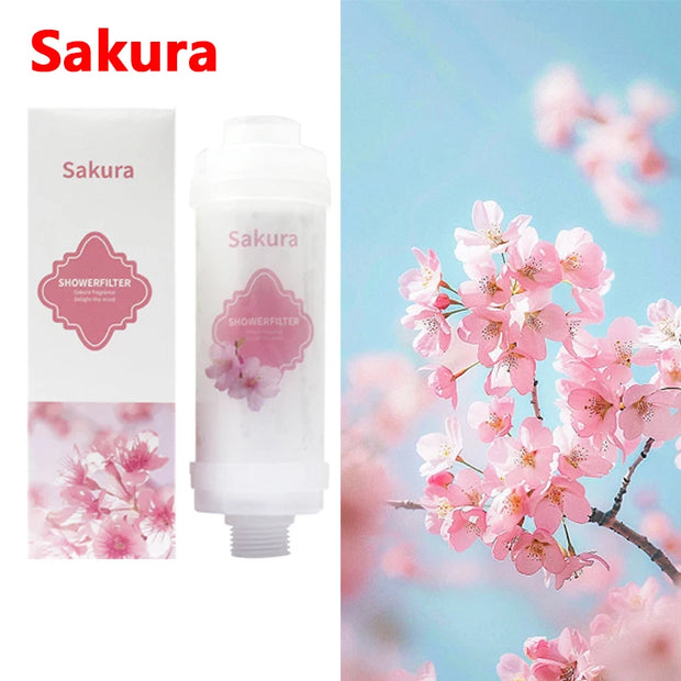 Scented Shower Head Water Softener Filter