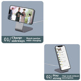 MagSafe Phone Charger Stand – Aluminum Alloy, Magnetic Holder for iPhone 12 Series, Fast Charging