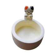 Cute Kitten Aromatherapy Candle Holder