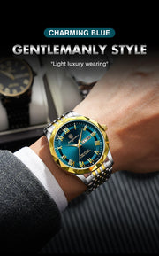 2025 New Modern Simple Creative Sport and Leisure Watch Creative Design Waterproof Quartz Movement Energy Watches Gift for Men