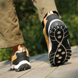 Men's Leather Casual Sneakers – Lightweight for All Seasons