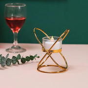 Metal Candle Holder for Table Decor