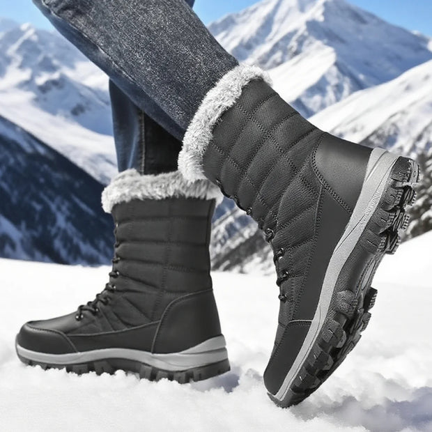 Winter Boots For Men Shoes Outdoor Rubber Boots Keep Warm waterproof Mens Snow Boots