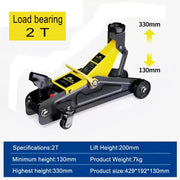 2T/3T Floor Hydraulic Jack Pneumatic Low Profile Floor Jack Heavy-Duty Steel Racing Floor Jack with Single Piston Lift Pump