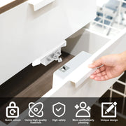 RFID Electronic Cabinet Lock Smart NFC Drawer Locks Wiredless Hidden Card Lock for Wooden Cabinet Cupboard Drawer Furniture