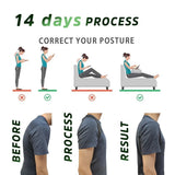 Discreet Posture Corrector, Ergonomic Back Straightener Brace for Women and Men