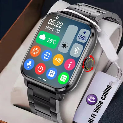 Smart Watch 1.83" HD Display – Bluetooth Call for Android/iOS