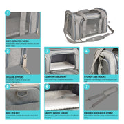 Soft-Sided Travel Carrier for Small Pets