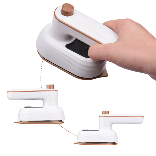 Handheld Iron Machines Portable Mini Heat Press Machine T-Shirt Printing Steam Heating Transfer Press Support Dry Wet Ironing
