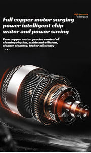 GMY【Cordless Handheld Water Gun】Lithium Battery Rechargeable High-Pressure Washer - Portable Car Wash Sprayer for Home