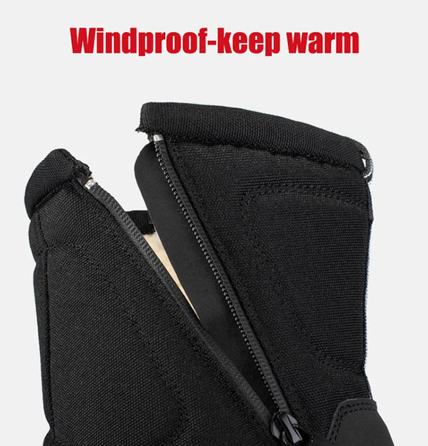 Men's Winter Waterproof Insulated Shell Warm Inner Comfortable Outdoor Snow Boots