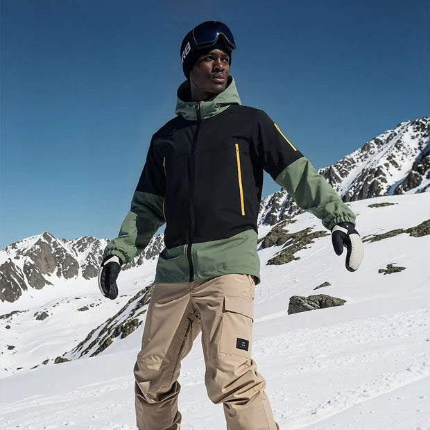 Men's Windproof Jackets stylish New Hooded Sportswear for Autumn and Winter outdoor Tops Sports Running Hiking Outerwear