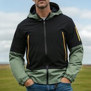 Men's Windproof Jackets stylish New Hooded Sportswear for Autumn and Winter outdoor Tops Sports Running Hiking Outerwear