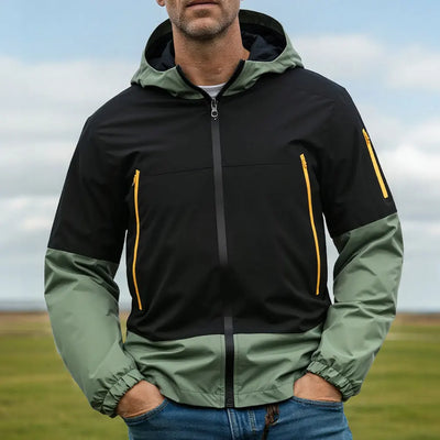 Men's Windproof Jackets stylish New Hooded Sportswear for Autumn and Winter outdoor Tops Sports Running Hiking Outerwear