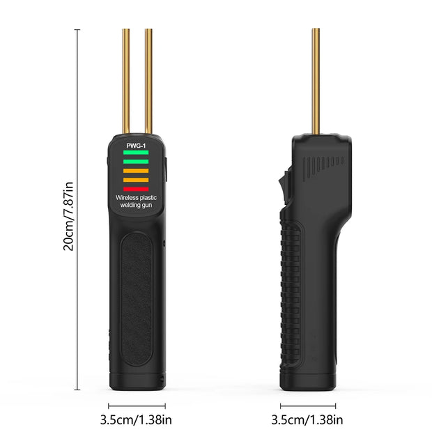 300W Plastic Welding Machine Soldering Iron Garage Repair Tools Car Bumpers Repair Tool Kits Welder Gun Portable USB Welding Kit