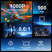 Ultra Short Throw 1080P Home Projector
