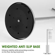 Freestanding Stainless Steel Toilet Paper Stand