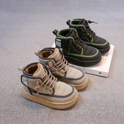 Winter Children Snow Boots 2025 New Kids Ankle Boots Toddler Girls Fashion Non-slip Plush Fur Warm Boys Cold-proof Short Boots