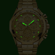 Relogio Masculino WWOOR Mens Watches 2024 Top Brand Luxury Wrist Watches For Men Gold Big Golden Male Chronograph Wristwatch Man