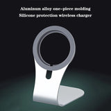 MagSafe Phone Charger Stand – Aluminum Alloy, Magnetic Holder for iPhone 12 Series, Fast Charging