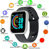 Smart Watch for Men & Women – Message & Fitness Monitor Bracelet