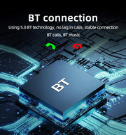Touch Screen Car Radio, MP5 Player, Bluetooth, Hands Free, Audio, USB, TF, 7 Colors Lighting, Stereo System, Head Unit, 7805C