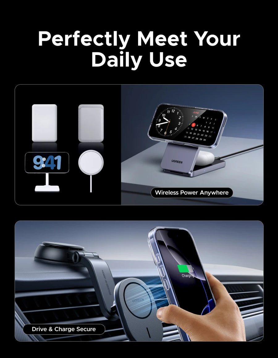 Magnetic Phone Case – Shockproof for iPhone 17/16/15/14 Pro