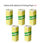 Mini Portable Printer Thermal Paper HD 57*25mm Universal Self-adhesive Roll Paper Label Sticker For Phone Printing Picture Photo
