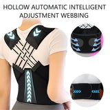 Posture Corrector for Men and Women – Adjustable Back Brace with Cross Straps, Upper & Lower Back