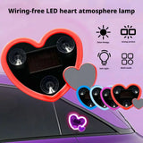 Solar Powered Car Neon Light – Heart-Shaped, Triangular Windows