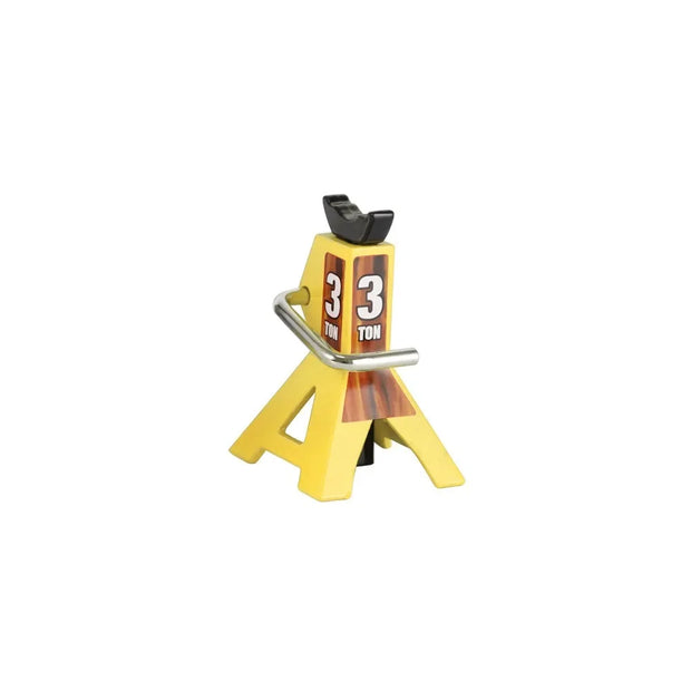 Floor Simulation Jack Stands Lift Pair Rack for Remote Toy Car Tire Change Lifting Support Stand Only