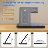 Foldable 3-in-1 Wireless Charging Station – for iPhone 17/16/15/14/13/12, iWatch & AirPods
