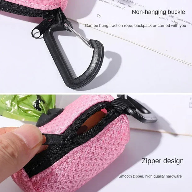 Hanging Dog Poop Bag Dispenser Holder