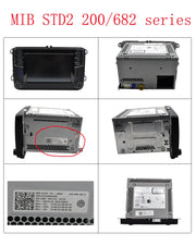 6.5 inch Touch Screen for VW MIB STD2 TDO-WVGA0633F00039/36 WVGA0633F00045 Car Multimedia Player 680 682 200 Navigation Radio