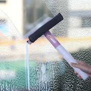 3 in 1 Spray Scrape Wipe Window Squeegee Glass Cleaner Window Wiper Scraper Cleaning Shower Squeegee for Household Cleaning Tool