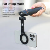 Magnetic Phone Tripod Mount – MagSafe Cold Shoe Mount with 1/4 Screw for iPhone & Android